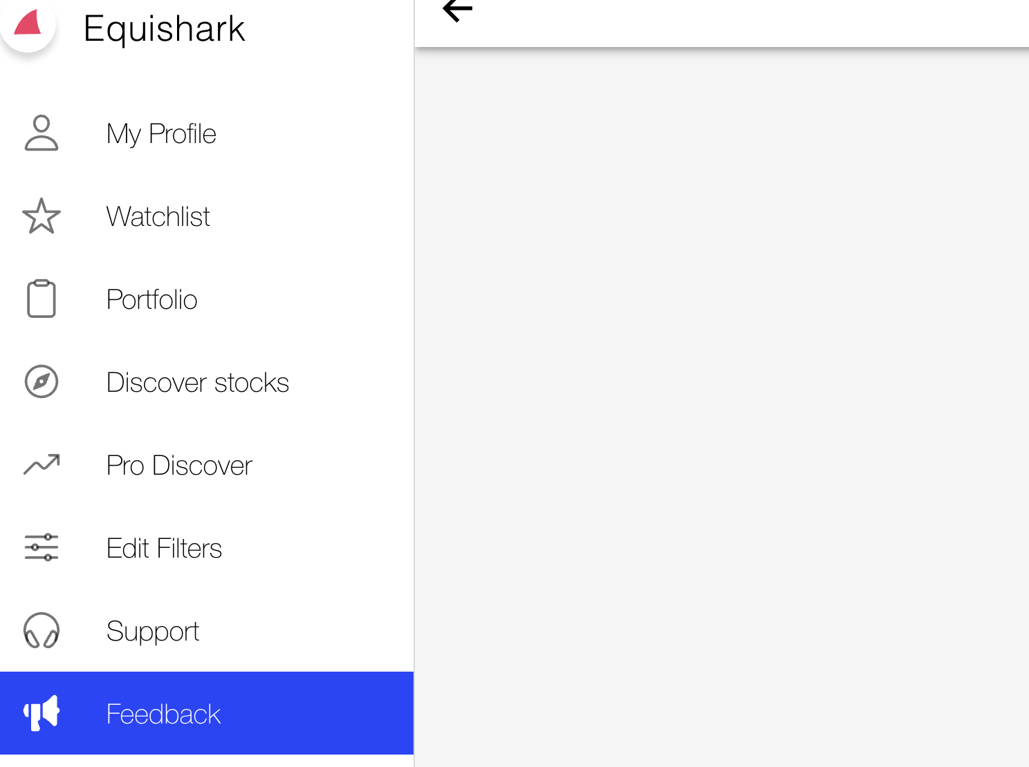 Feedback Selected